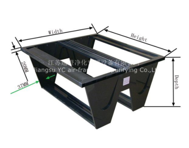 2V(20法兰)亚高效空气过滤器塑框